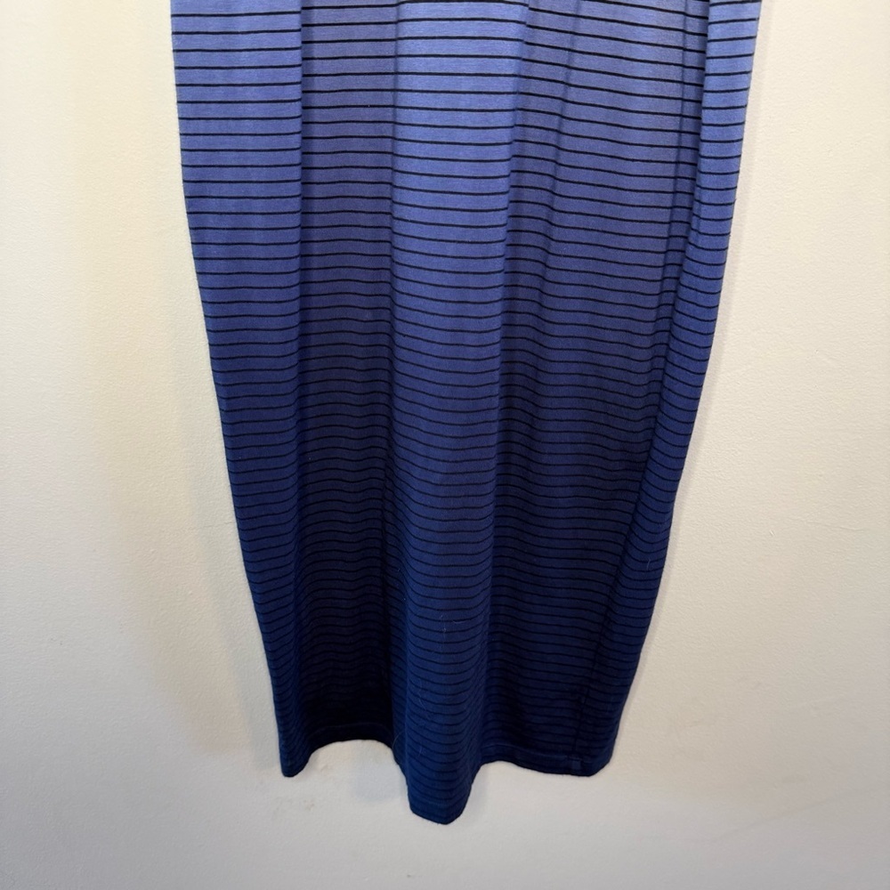 Athleta White/Blue Ombré Striped Sun-kissed Dress - Picture 4 of 12